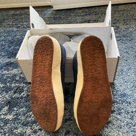 Navy blue Superga tennis shoes - Picture 10 of 12